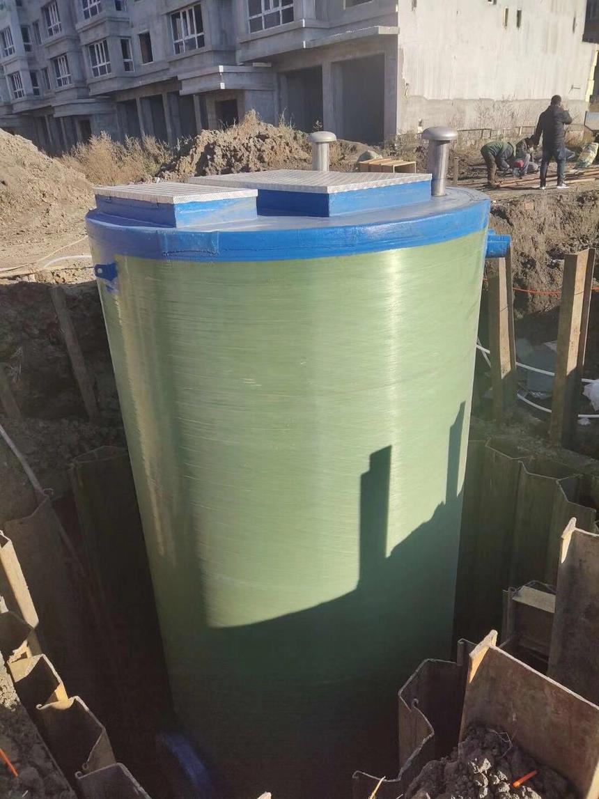 一体化污水提升泵站安装